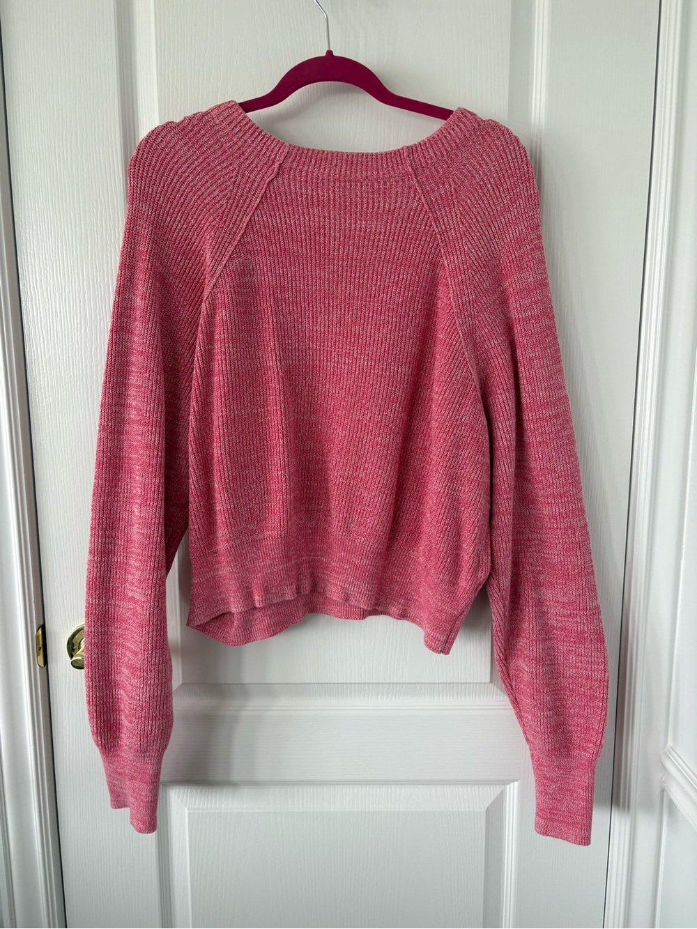 Free People Pink Sweater size L
